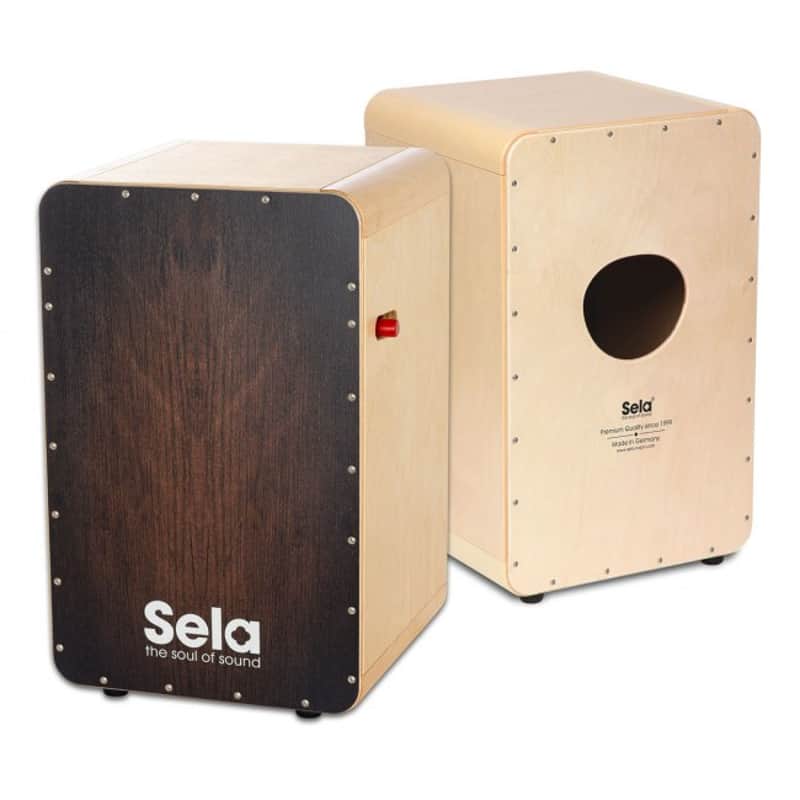 SELA SE 045 CaSela Pro Brown Dragon Professional Snare Cajon mit Snare On/Off-Mechanik
