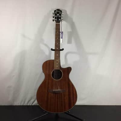 Fair Ibanez AEG62 AEG Series Acoustic-Electric Guitar, Natural Mahogany Hi-Gloss image 8