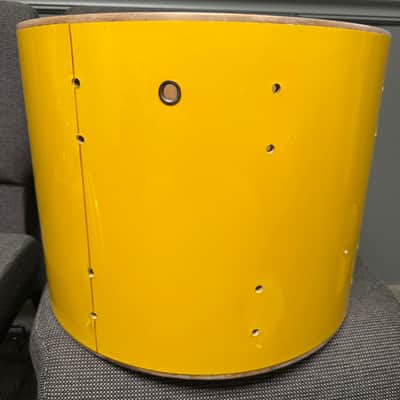 Pearl All Maple 18” Bass Drum Shell & Hoops Yellow image 5