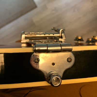 1960s Fujigen Fiama Hollow Body 3 Pickup Sunburst image 18