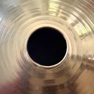 Vintage Zildjian 14" A Custom Hi-Hat Top Cymbal Only - 1992-1993 - 872g - Brilliant Finish image 3