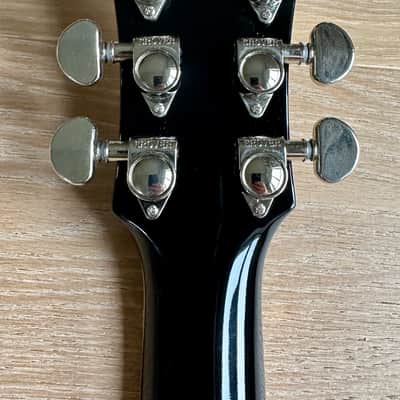 Rally Les Paul Custom John Sykes 1990 - Black Beauty - Gibson Dirty Fingers Pickups and Brass Nut image 10