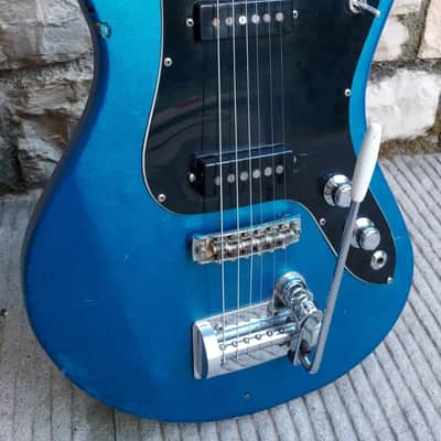 Eko Cobra '70 Blue Vintage Wandre Davoli Rare 500 700 Ekomaster image 2