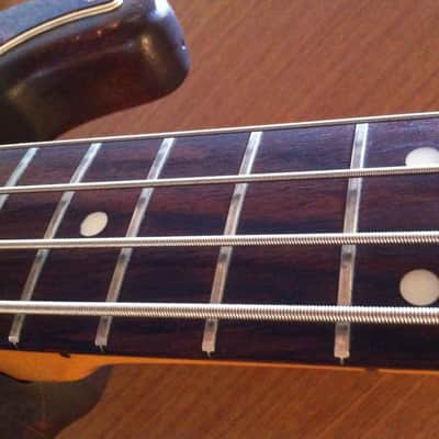 Vintage Left-Handed Fender Precision Bass 1976 Walnut image 12
