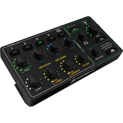 (2) Mackie ShowBox All-in-one Battery Speaker, PSG AUDIO AM-06, (2) PSG AUDIO C350, (2) Speaker Stands, (2) XLR to 1/4 Bundle image 2