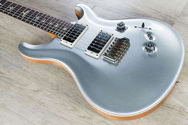 PRS Paul Reed Smith Custom 24-08 Electric Guitar Platinum Metallic Natural Back image 1