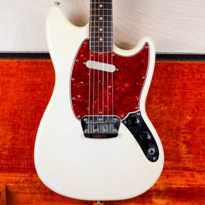 Fender Musicmaster II 1965 Olympic White All Original Vintage Offset w/ OHSC image 1