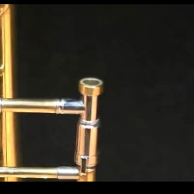 Monette Tenor Trombone Complete Large Bore 1986 - Raw Brass image 12
