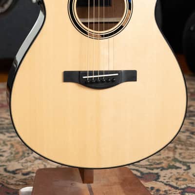 *New 2026 Model* Yamaha TAS3C-NT Sitka/Mahogany Natural Concert Guitar w/the NEWEST TransAcoustic System #0095 image 7