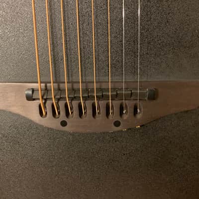 Ovation 1788TX-5 Elite 8 string Mid Bowl Black Acoustic Electric Guitar w/ Case image 6