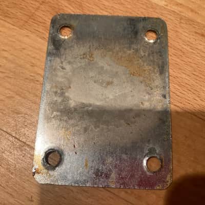 1960s 70s Vintage Futurama Sophomore Guitar Neckplate + Screws Japan Guyatone image 4