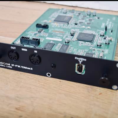 TASCAM IF-FW/DMMKII 32-channel, 96kHz Firewire Interface for DM-3200/DM-4800 2008-2010 - Matte black image 1