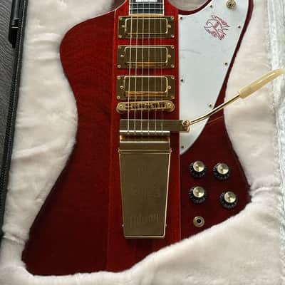 Gibson Firebird VII Cherry & Gold Hardware Excellent with Checklist & Case image 1