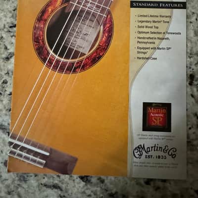 Martin Special Limited Edition Brochure Catalog 1999 CEO-3 SWD D-40DM Roger McQuinn Don McLean D-28GE Stephen Stills D-45 EMP-2 Steve Howe SWC Sting N-20WNB Willie Nelson Mini image 1