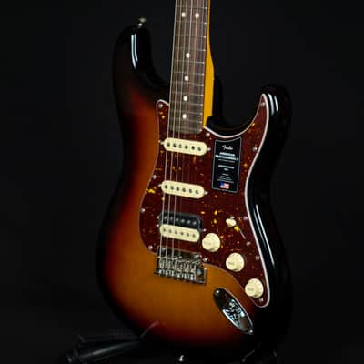 Fender American Professional II HSS Stratocaster Rosewood Fingerboard 3-Color Sunburst 2022 (US22110852) image 5