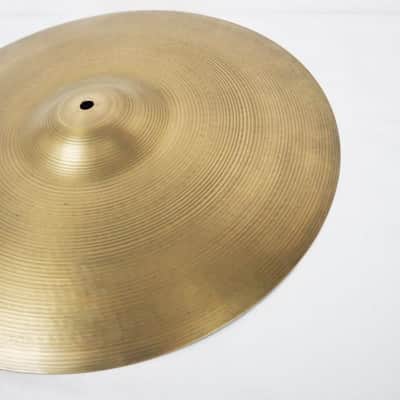 Zildjian VINTAGE 70s A Zildjian Crash 18 [1584g] image 4