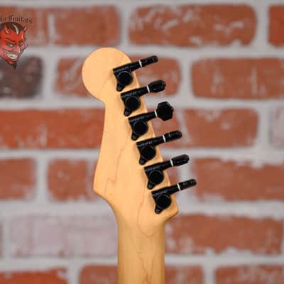 Fender HM Strat Flash Pink 1988 w/Hard Shell Case image 10