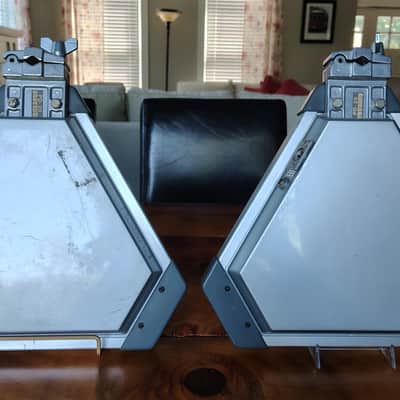 Two Roland PD-20 Drum Triggers 1980's - Black image 2