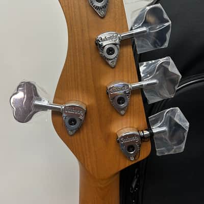 Sadowsky MetroExpress 21 Fret Vintage M/J Bass 5 String Maple Fretboard - Candy Apple Orange image 5