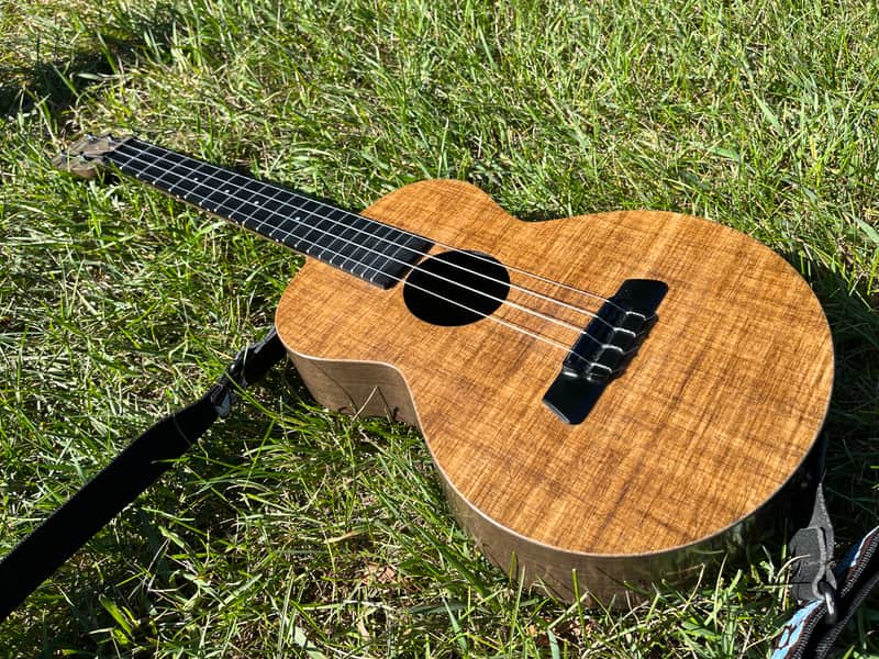Blackbird Farallon Tenor Ukulele EKoa with MiSi pickup and Crossrock hard case image 1