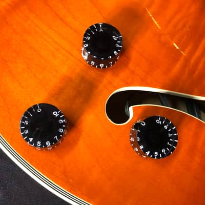 Rare Gibson Chet Atkins Country Gentleman de 1992 Sunrise Orange USA avec ses papiers et étui image 17