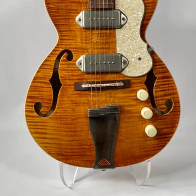 Retrograde Guitars Cambridge Hollow Body 2021 Honey Amber Varnish NEW (Authorized Dealer) image 2