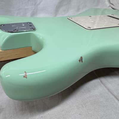 Fender USA Jeff Beck Stratocaster Guitar with Case 2015 - Surf Green / Rosewood fingerboard image 21