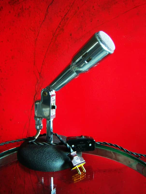 Vintage 1950's Knight 4550 / Electro-Voice 664 Cardioid Dynamic Microphone mod LED light lamp # 1 image 1