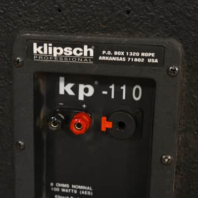 Klipsch KP-110 10" 2-Way Passive PA Speaker CG01T8K image 8