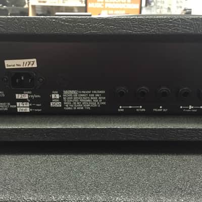 Marshall 3510 100 watt Integrated Bass Amp head Vintage 1980's Black image 8