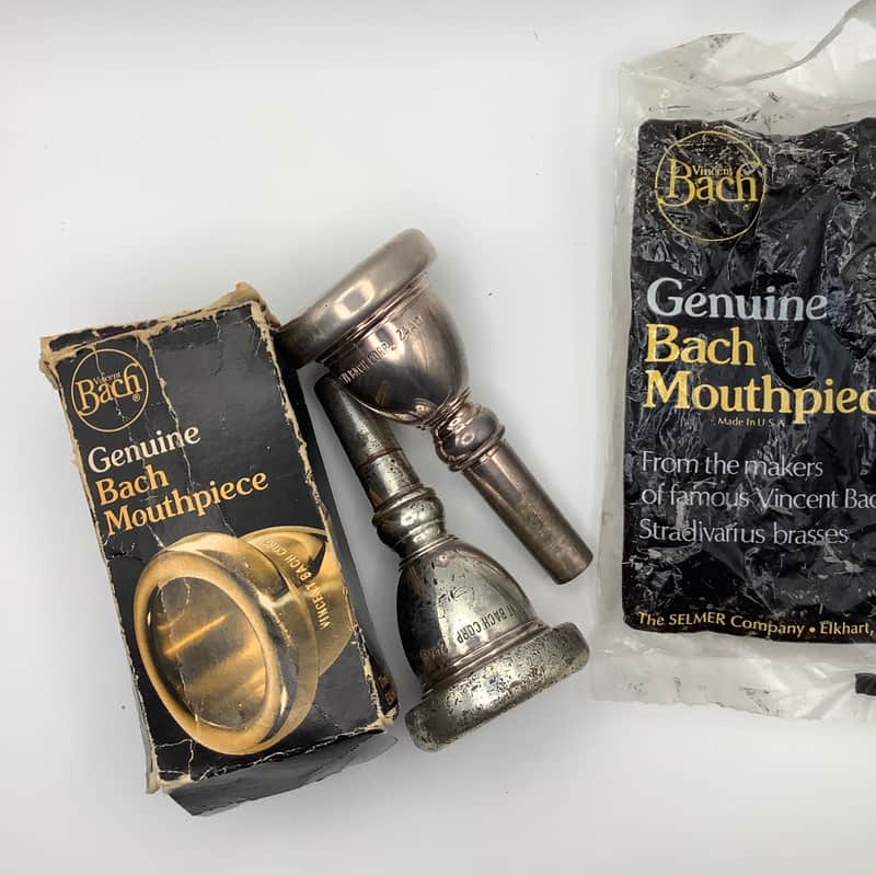 2 Vincent Bach 24aw Tuba Mouthpieces image 1