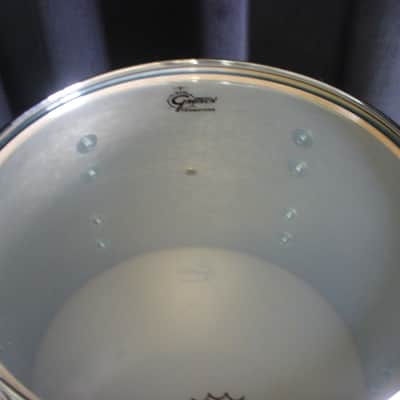 Gretsch USA Custom 8x12 Tom - Satin Ice Blue Metallic image 6