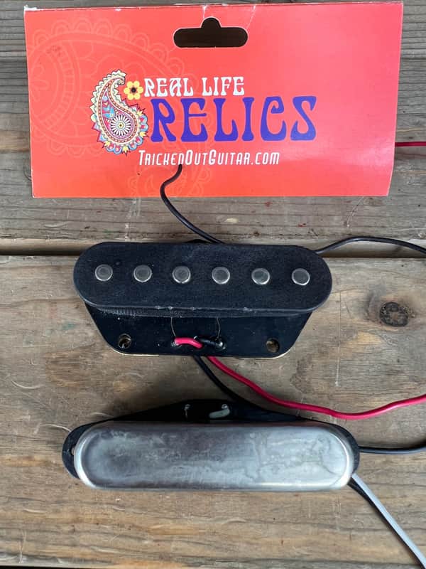 Real Life Relics Economy Tele telecaster Pickup Set   [DP8] image 1