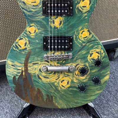 Gibson Les Paul Studio Waukesha Guitar Town Project Starry Night image 1