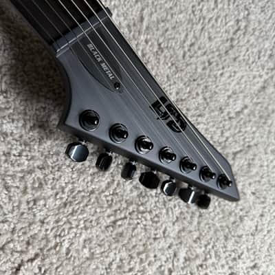 ESP LTD M-7 HT Black Metal - Black Satin image 2