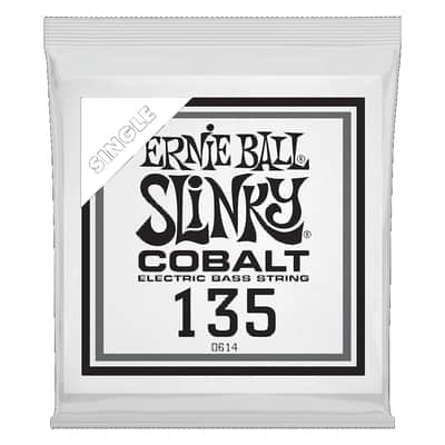 Ernie Ball .135 Cobalt Wound Electric Bass String Single image 1