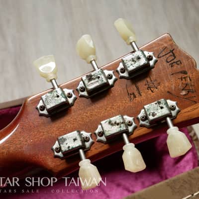 2013 Gibson Custom Shop Joe Perry 1959 Les Paul Reissue Tom Murphy Aged & Signed image 13