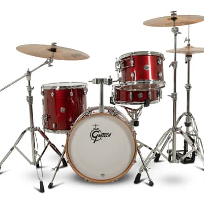 Gretsch Catalina Club 4-pc Shell Pack (18/12/14/0514sd), Dark Cherry Sparkle image 3