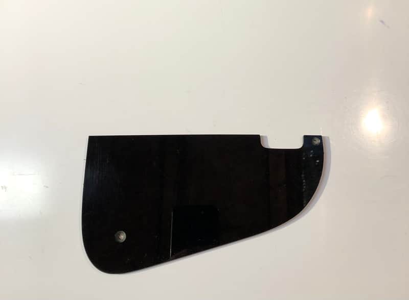 Vintage MIJ? Archtop Pickguard 1960’s-70’s? Black image 1