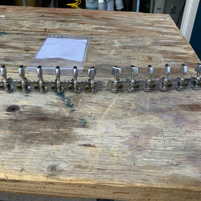 Hondo 12 String Acoustic Guitar Tuning Heads Tuning Machines 1970's image 6