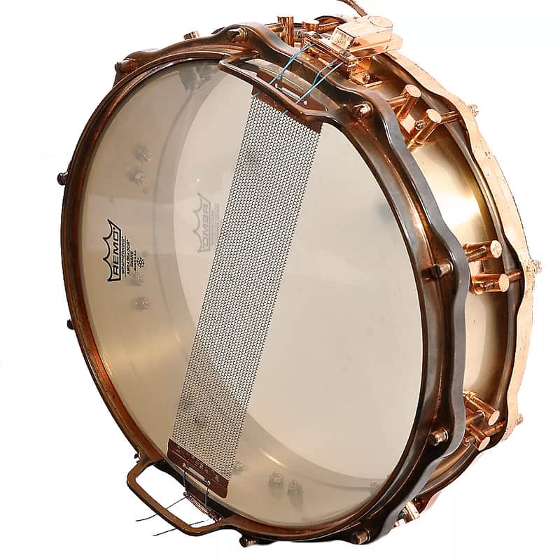 Sonor HLD-593 Signature 14x4" Cast Bronze Piccolo Snare Drum 1988 - 1995 image 4