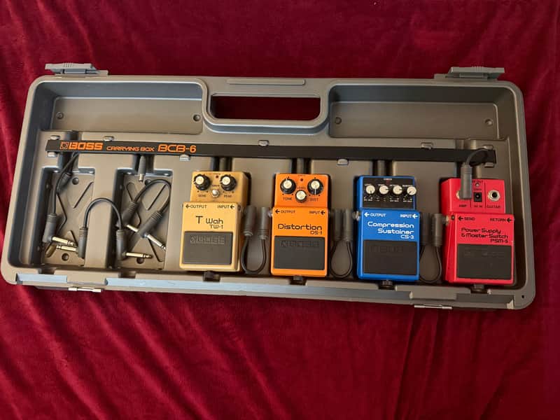 Boss BCB-6 Pedalboard with MIJ Boss Pedals image 1
