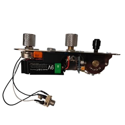 TeleBooster Onboard Preamp Booster Guitar Effect 250K Push-Push Pot Black 5-Way Switch Nashville image 8