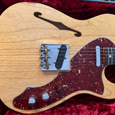 Fender Custom Shop Telecaster thinline journeyman 60’s relic natural limited edition image 9