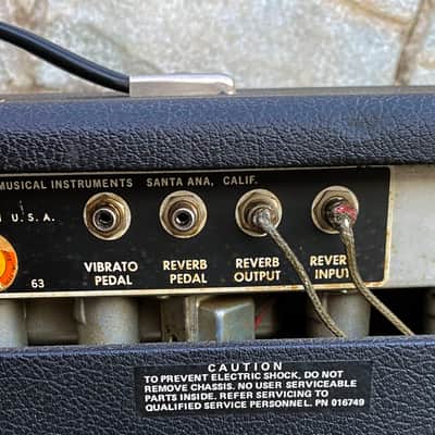 Fender Vibrolux Reverb 1970 - Silver Face - Super Sound! image 7