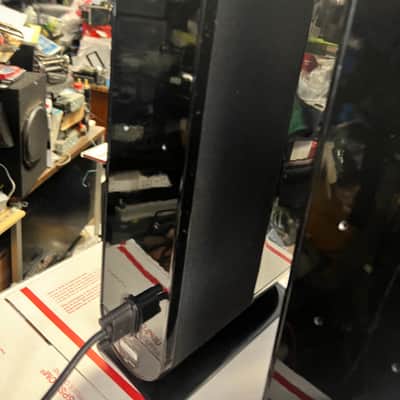Pair Of KEF Model 7 Main / Stereo Speakers Used with Speaker Wire tested black image 15