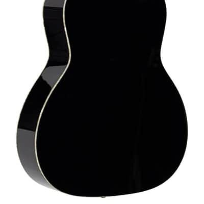 Richwood Heritage Series Parlor Guitar - HSP-55-GS - Silver Sparkle Metallic imagen 2