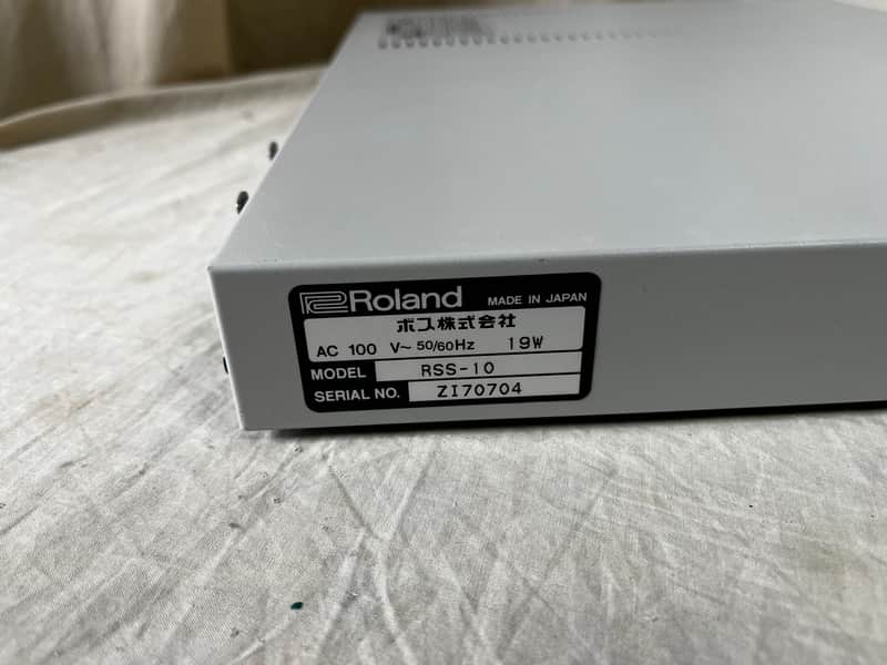 Roland RSS-10 Sound Space Processor Rare module rss10 reverb | Reverb
