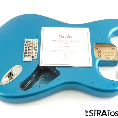 Fender American Professional Classic Strat BODY+ HARDWARE Faded Lake Placid Blue image 2