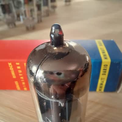 Perfect 1977 NOS NIB MULLARD Blackburn ecc83 12AX7 UK I63 EXTRA STRONG RTC label, I63 model, best preamp tube, Orange Hiwatt Marshall image 11